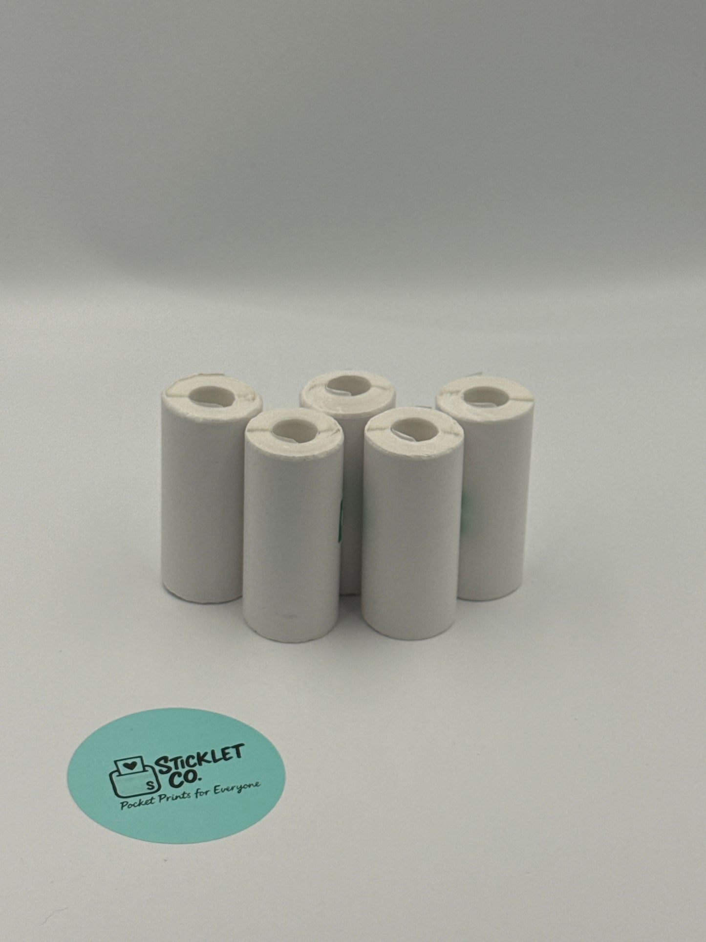 Sticklet Co. – White Thermal Sticker Paper Roll (57mm)