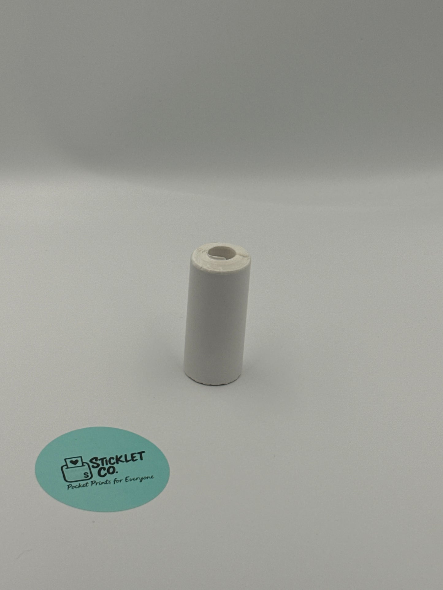 Sticklet Co. – White Thermal Sticker Paper Roll (57mm)